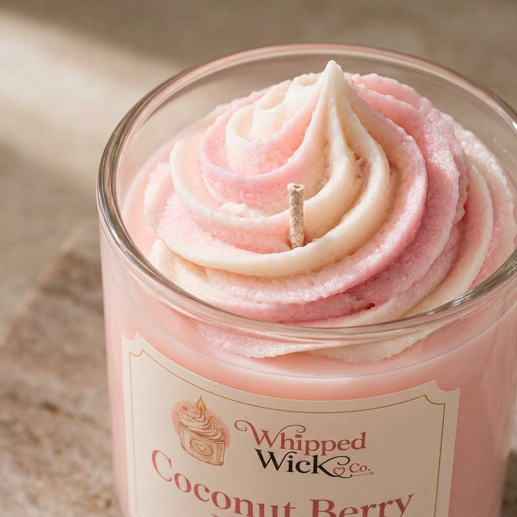 Coconut Berry Candle | Coconut Cream Summer Candle