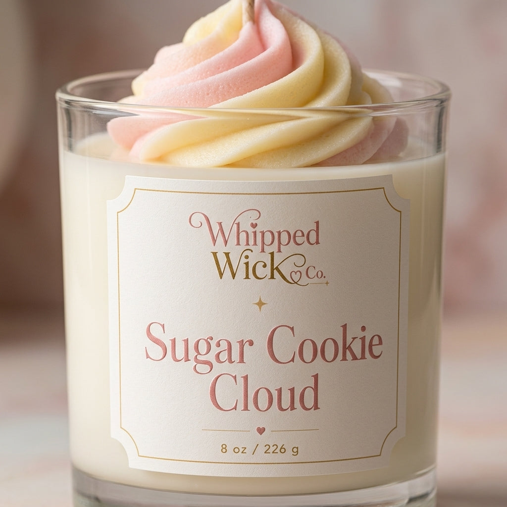 Sugar Cookie Cloud Candle | Vanilla Sugar Cookie Candle