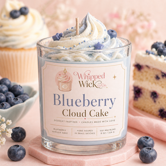 Blueberry Cake Candle | Whipped Wick Co.