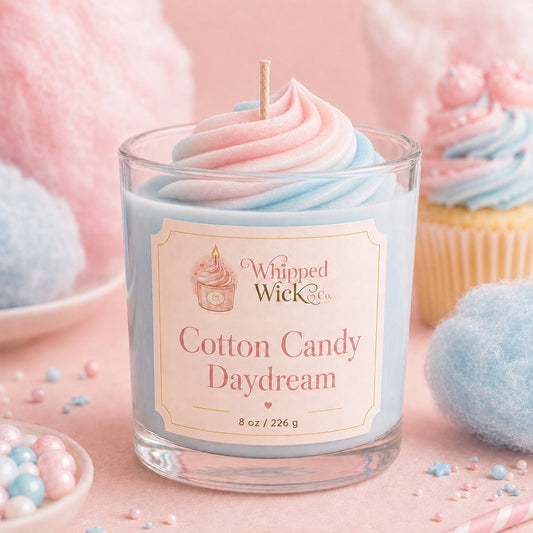 Cotton Candy Candle | Whipped Wick Co.