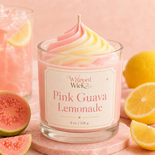 Pink Guava Lemonade Candle | Fruity Lemonade Candle