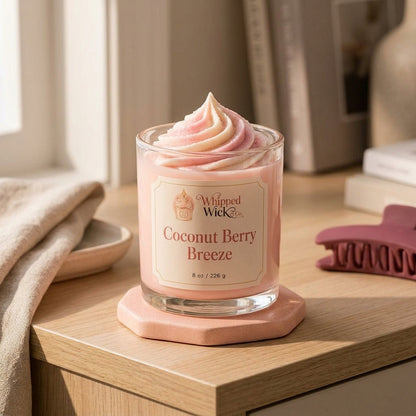 Coconut Berry Candle | Coconut Cream Summer Candle