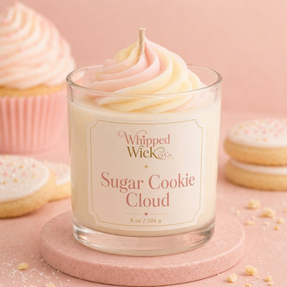 Sugar Cookie Cloud Candle | Vanilla Sugar Cookie Candle