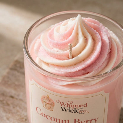 Coconut Berry Candle | Coconut Cream Summer Candle