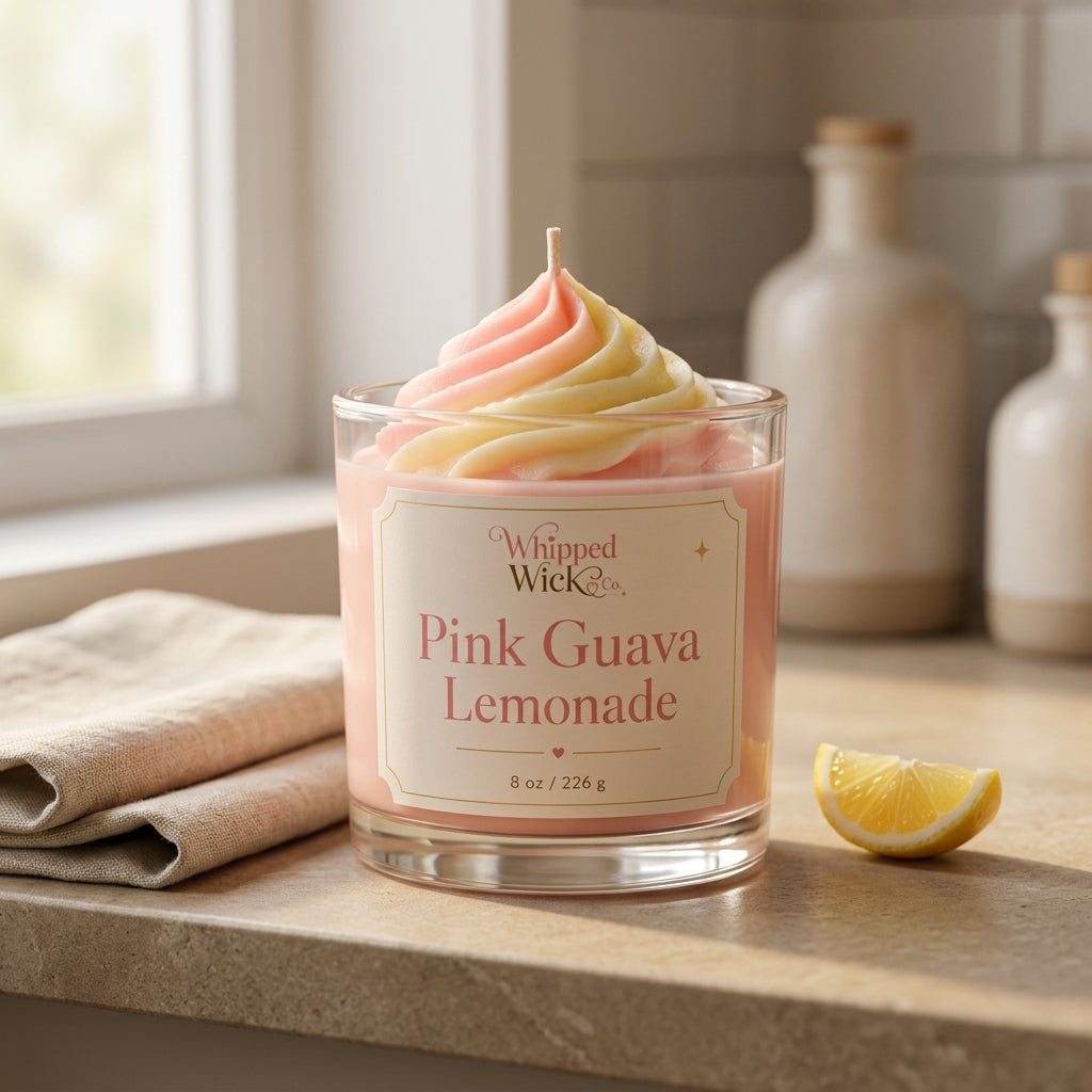 Pink Guava Lemonade Candle | Fruity Lemonade Candle