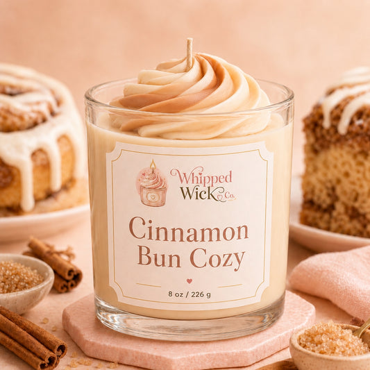 Cinnamon Bun Candle | Whipped Wick Co.