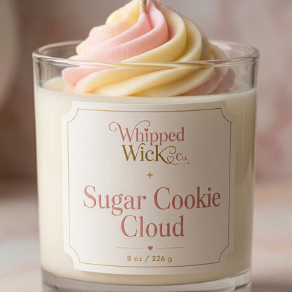 Sugar Cookie Cloud Candle | Vanilla Sugar Cookie Candle