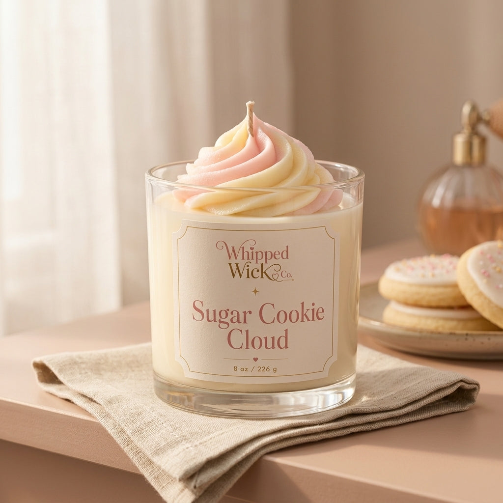 Sugar Cookie Cloud Candle | Vanilla Sugar Cookie Candle